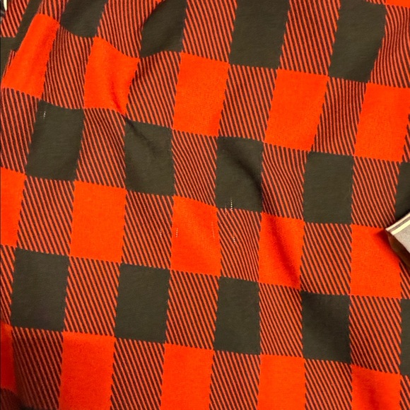 Plaid Lounge/Pajama Pants Set in Blue, Red, and Black - Picture 3 of 8